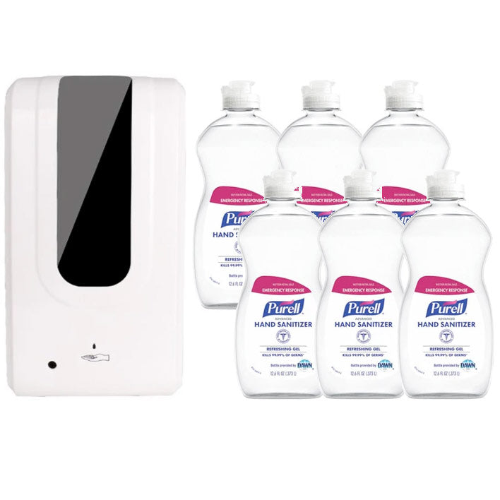 Touchless Dispenser w/ Purell Sanitizer