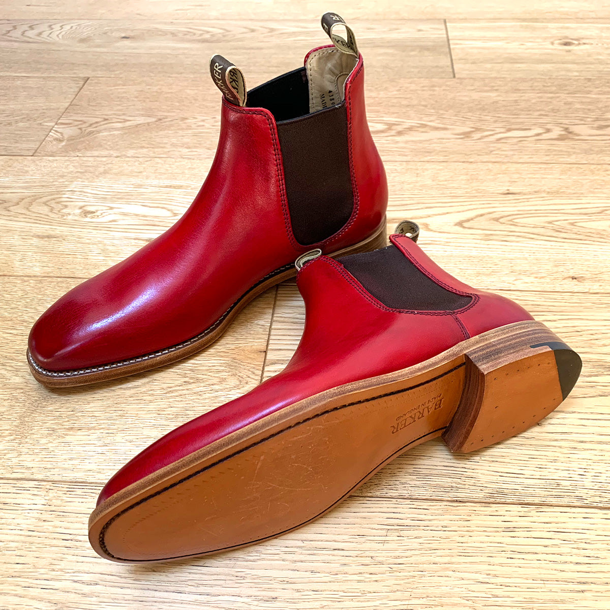 barker mansfield chelsea boots