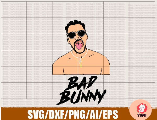 Download Bad Bunny Png Bad Bunny Logo Conejo Malo Svg Music Star Svg Benit Custom Designs