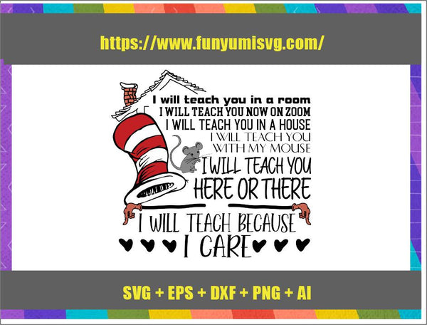 Download Dr Seuss Teacher Png Svg Teacher Svg Digital Design Instant Dow Custom Designs