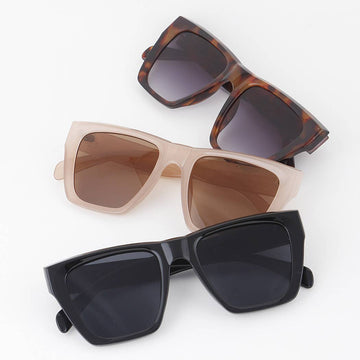 Classic Square Cateye Sunglasses: Mix Color