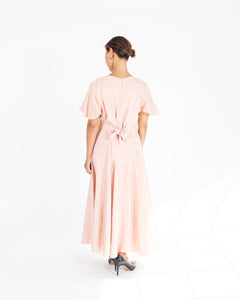 Pink Shawl Dress