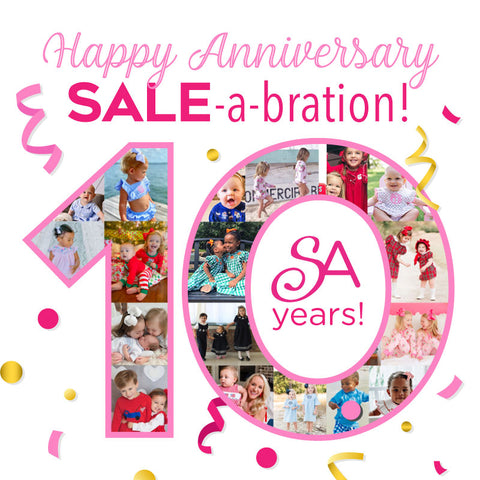 Happy Anniversary SALE-a-bration!