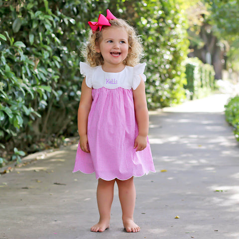 Pink Stripe Sophia Dress – Smocked Auctions