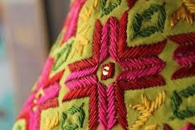 Phulkari embroidery