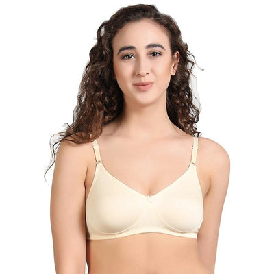 Groversons Paris Beauty Cotton Full Coverage Candy Black Bra