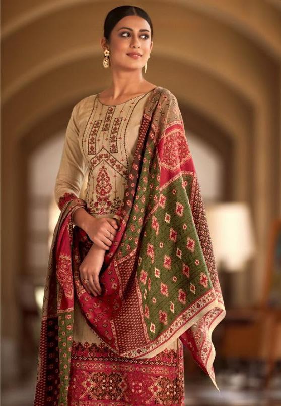 Nafisha cotton by Andaaz karachi suits vol 02 Pure Soft Cotton Digital  style Print cotton dress naterial at wholesale price