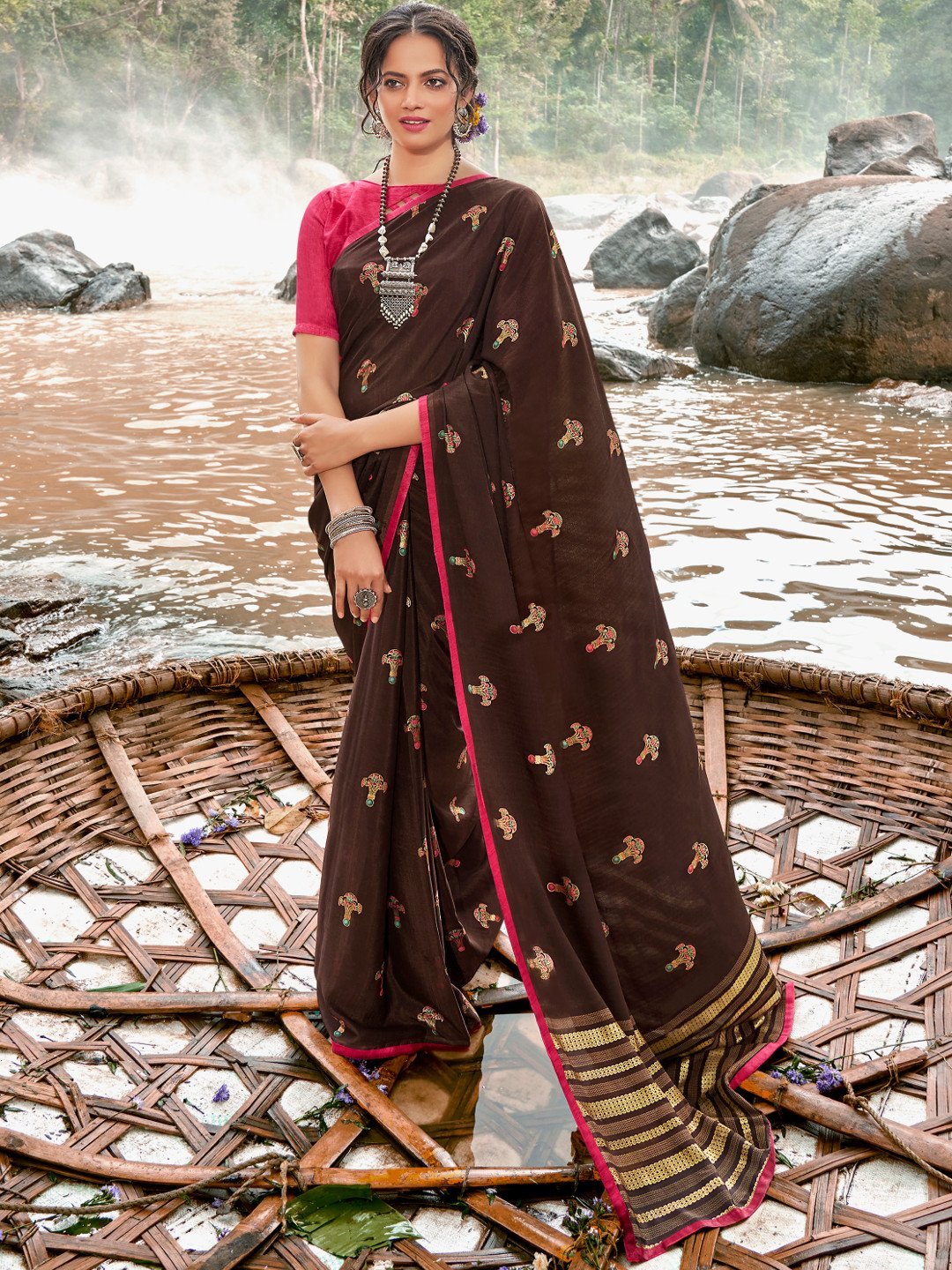 Buy designer and Casual Sarees online for Ladies at best prices – Lady India