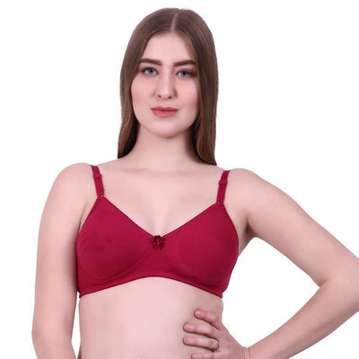 Buy online Beige Solid Bralette Bra from lingerie for Women by Mod & Shy  for ₹480 at 52% off