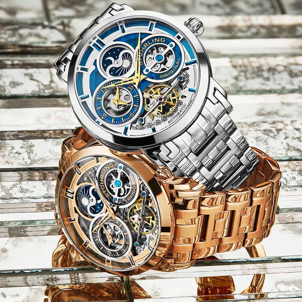 Luciano 371B Automatic 46mm Skeleton – Stührling