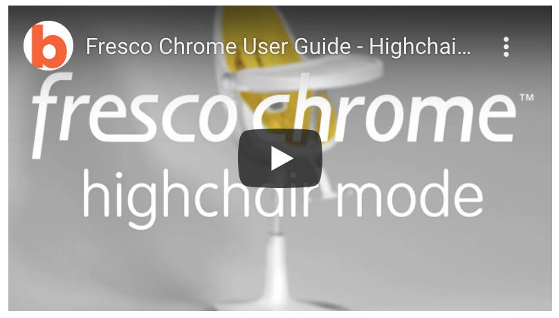 fresco baby highchair assembly video