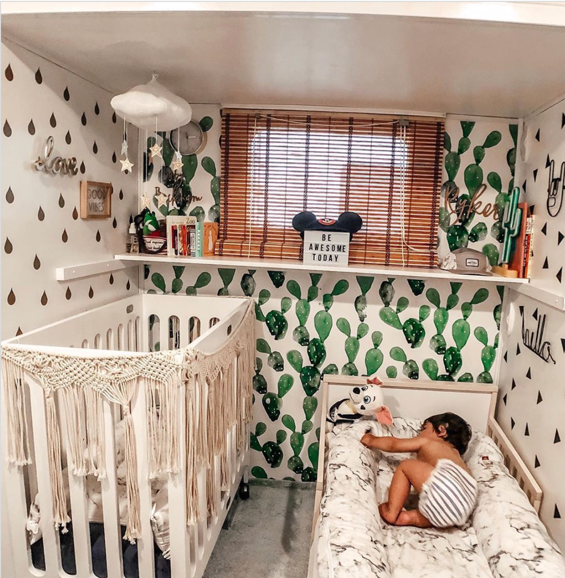rv alma mini crib nursery