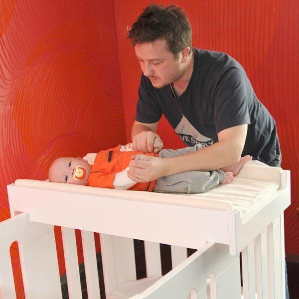 crib top changing table