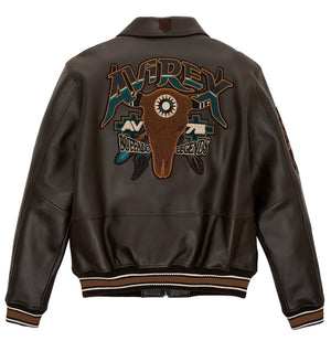 AVIREX BUFFALO LEGENDS A2 JACKET - SNKRS X PRESS - A2 Jacket