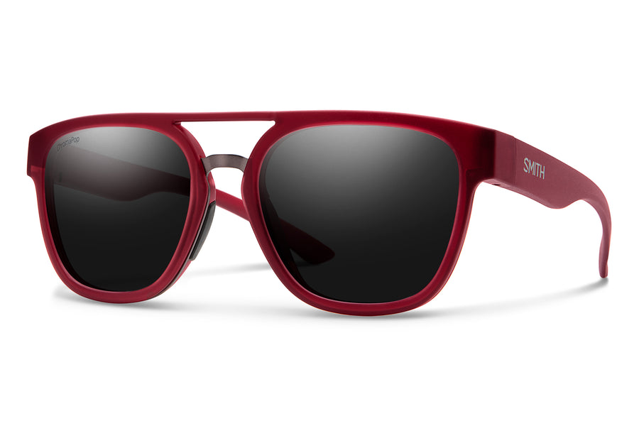 Smith Sunglasses Agency Matte Crystal Deep Maroon - [ka(:)rısma] showroom & concept store