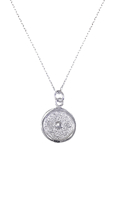 Silver Sun Necklace