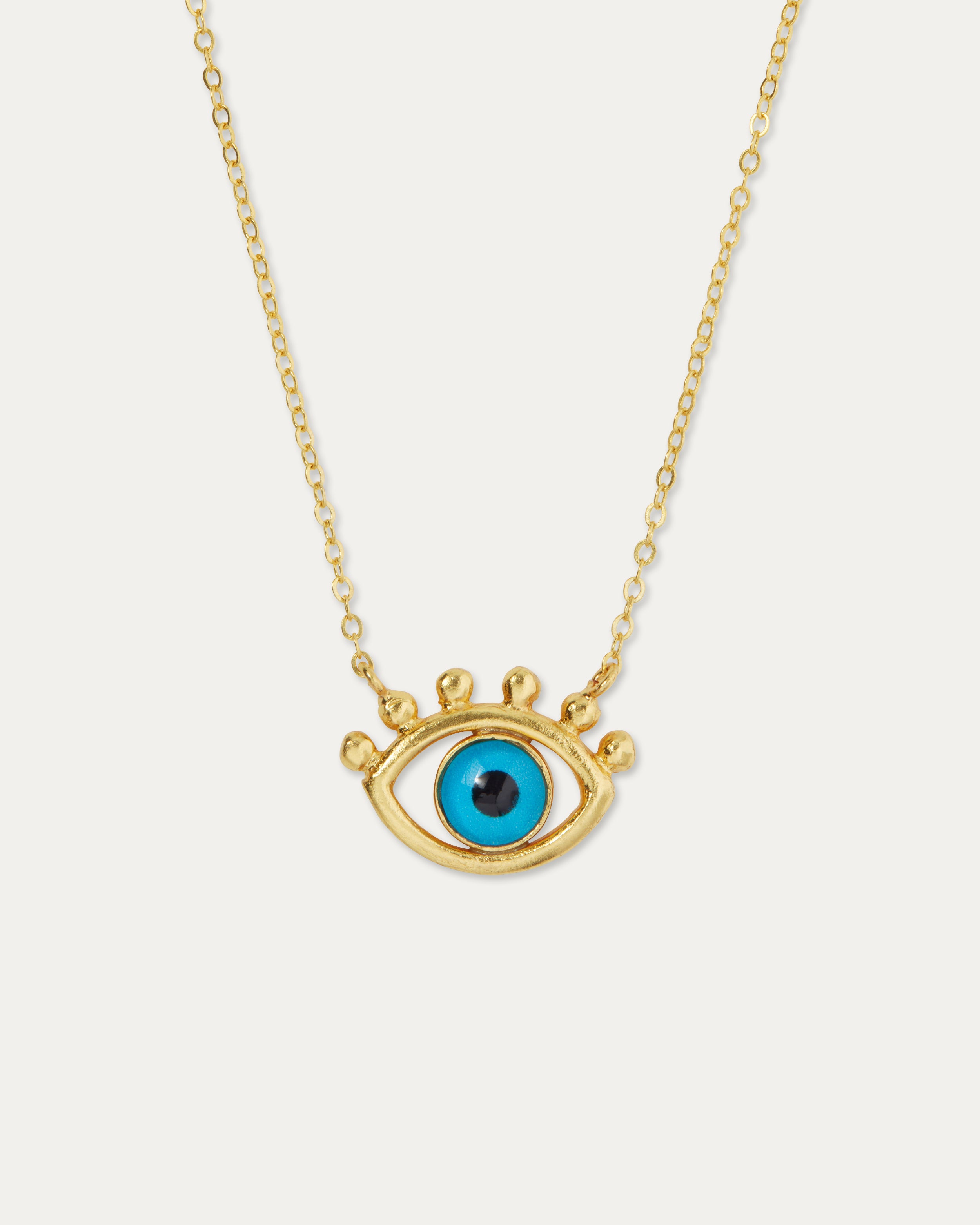 Evil Eye key necklace