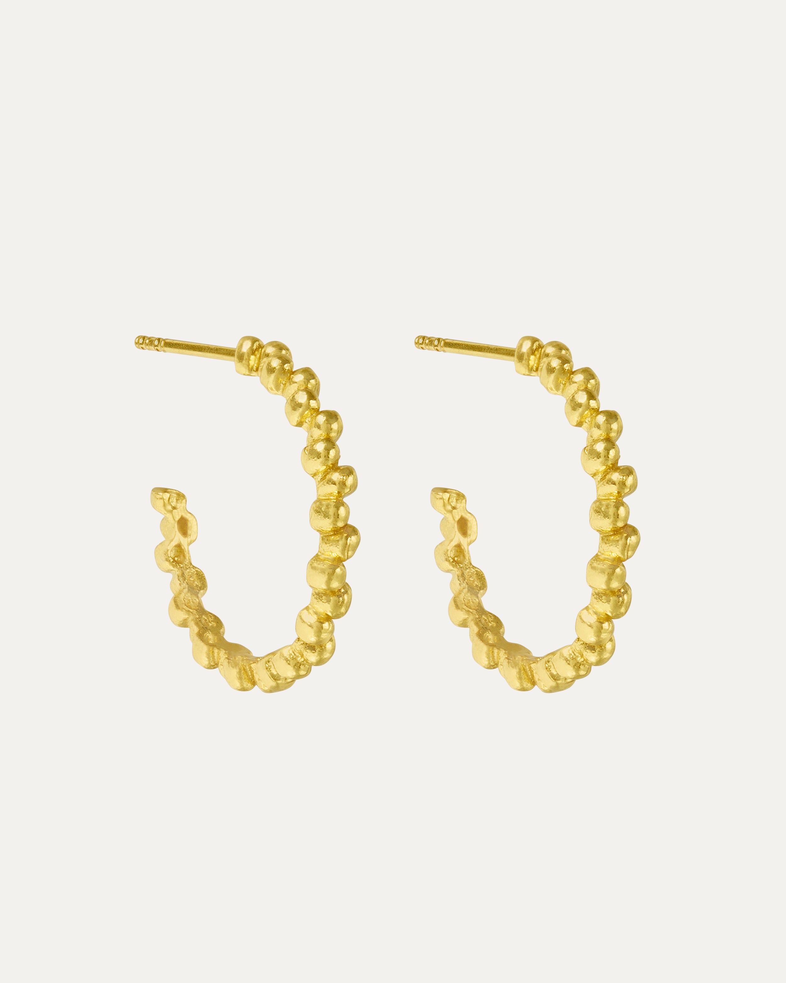 Azar Gold Triangle Drop Earrings | Sustainable Jewellery by