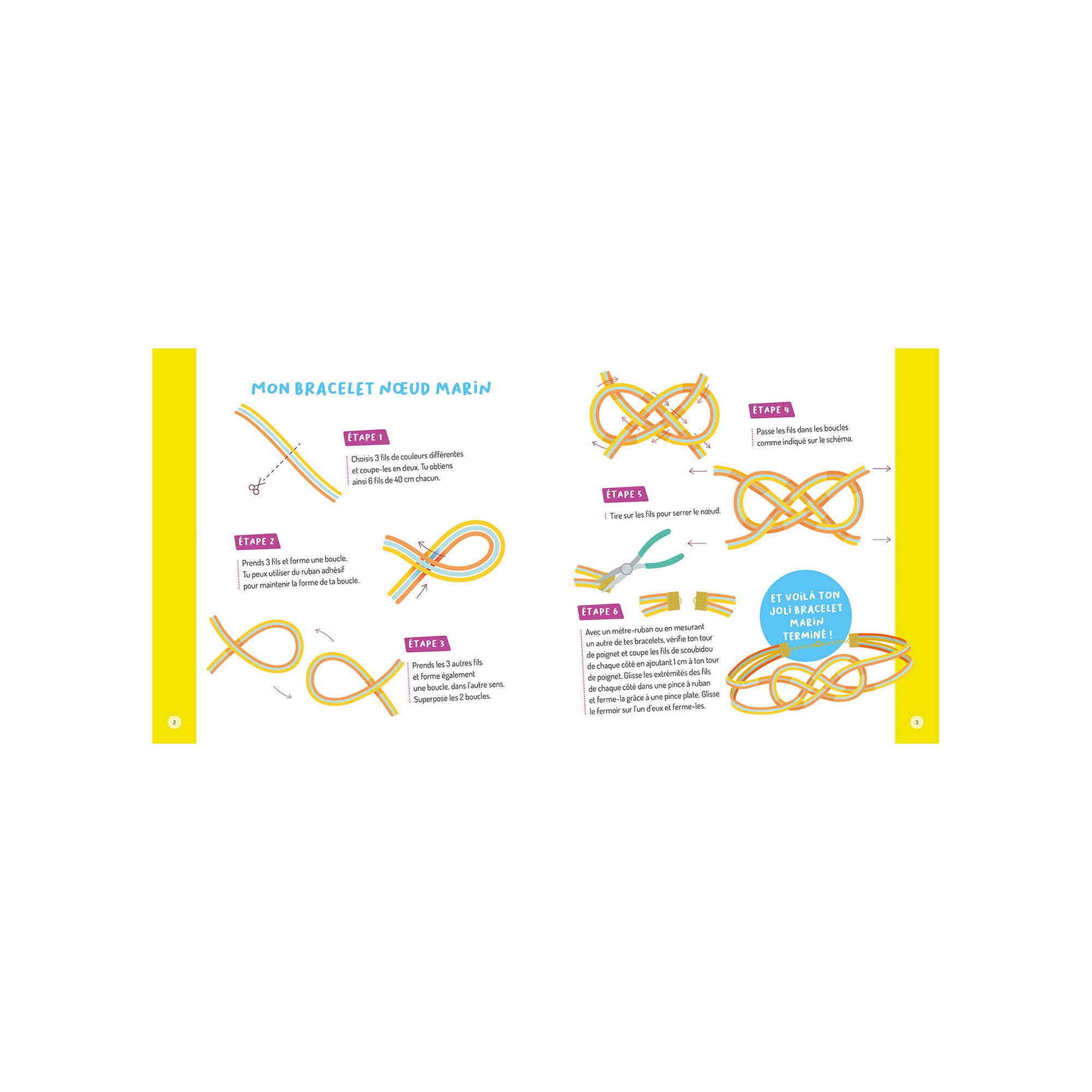 Acheter Kit créatif - mon magnifique bracelet brésilien - mon