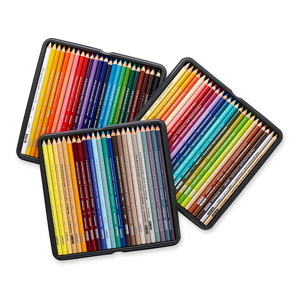 ISMACOLOR-Crayons de couleur gras professionnels, fournitures scolaires et  de bureau, dessin, magasin, 24 couleurs, 48 couleurs, 72 couleurs, 132/150  couleurs, Lapis de cor
