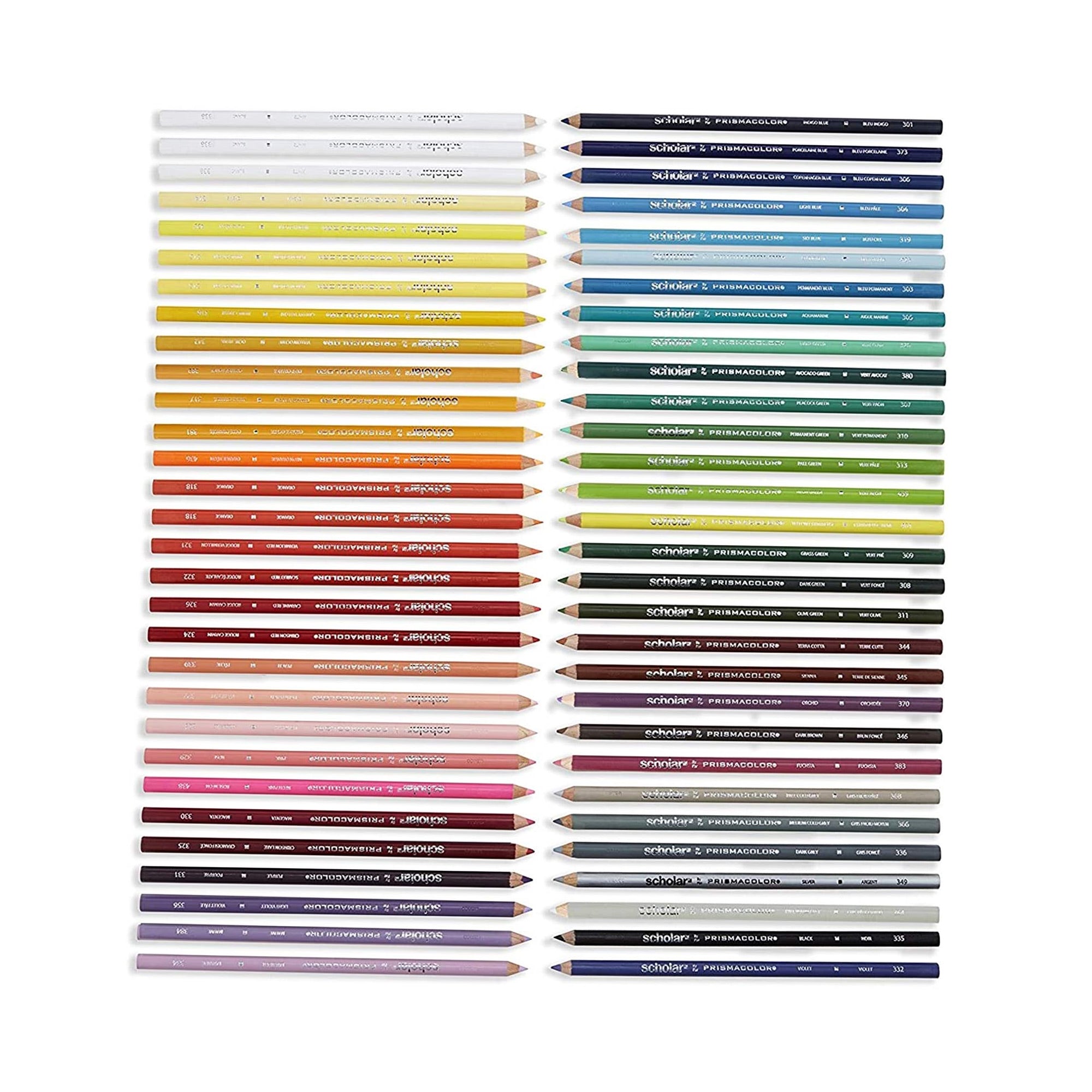 48-Pack Scholar Coloured Pencils | DeSerres