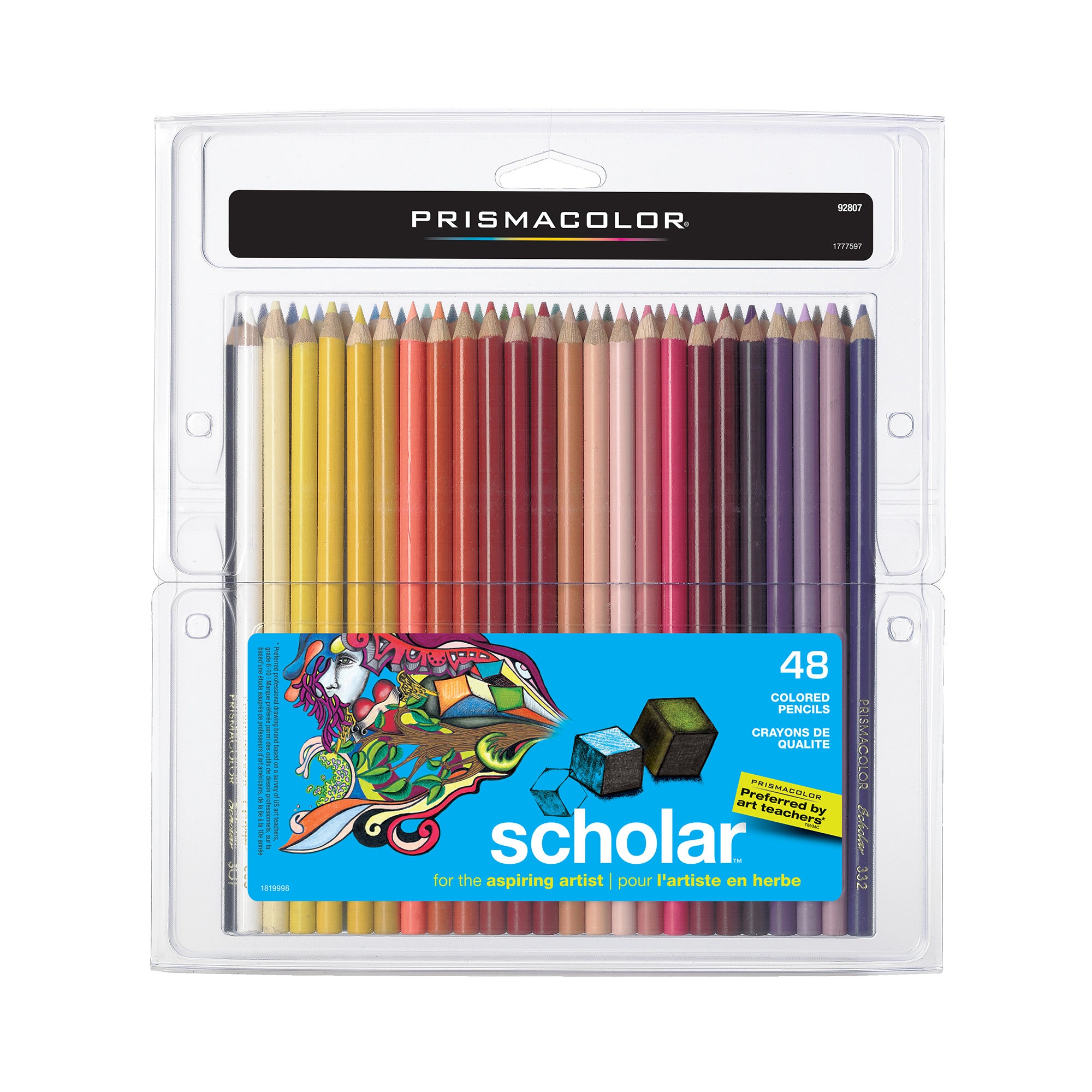 Arrtx Premium Série de 72 Crayons de Couleur Mines Colorées à Noyeau Souple  a