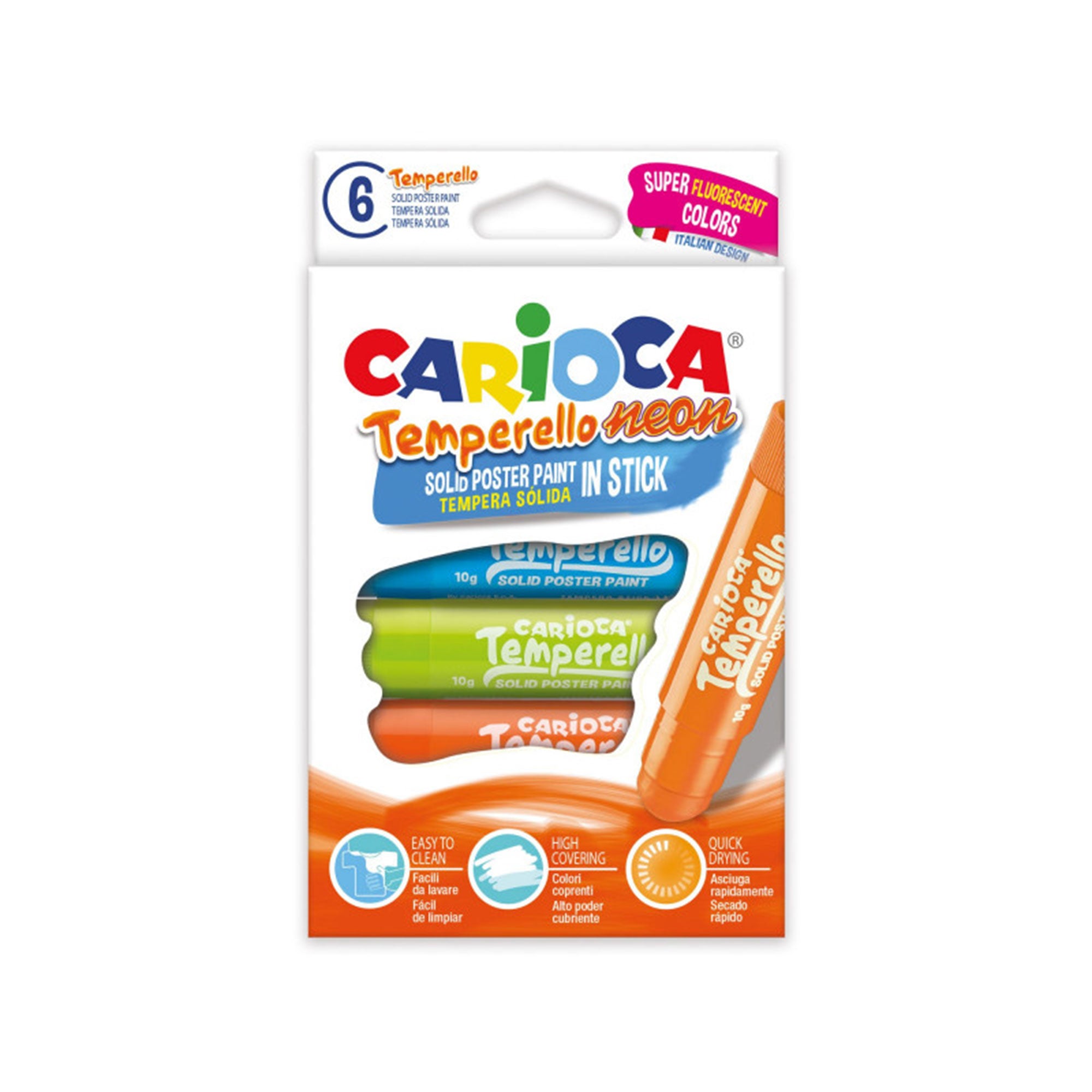 Acheter 6 surligneurs pastel - Carioca Pastel En ligne