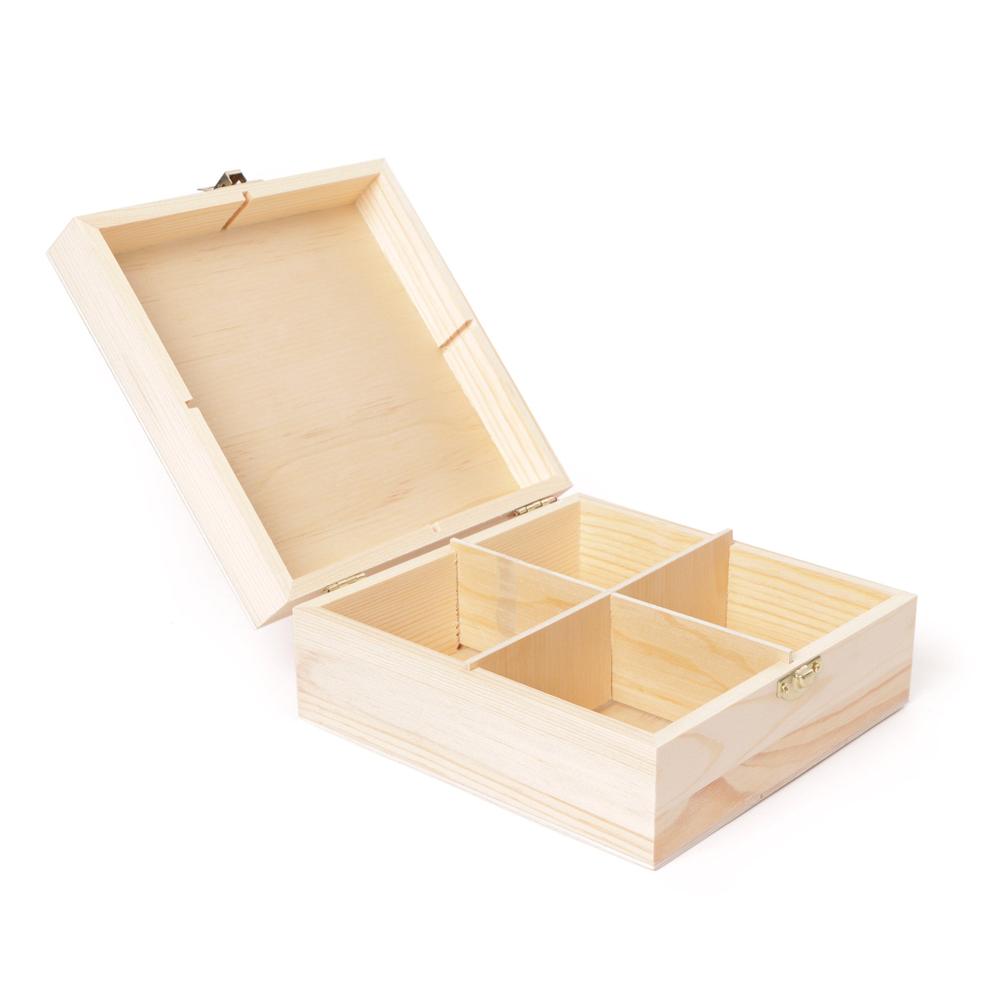 Wooden Box - 24.5 x 16.5 x 11.5 cm | DeSerres