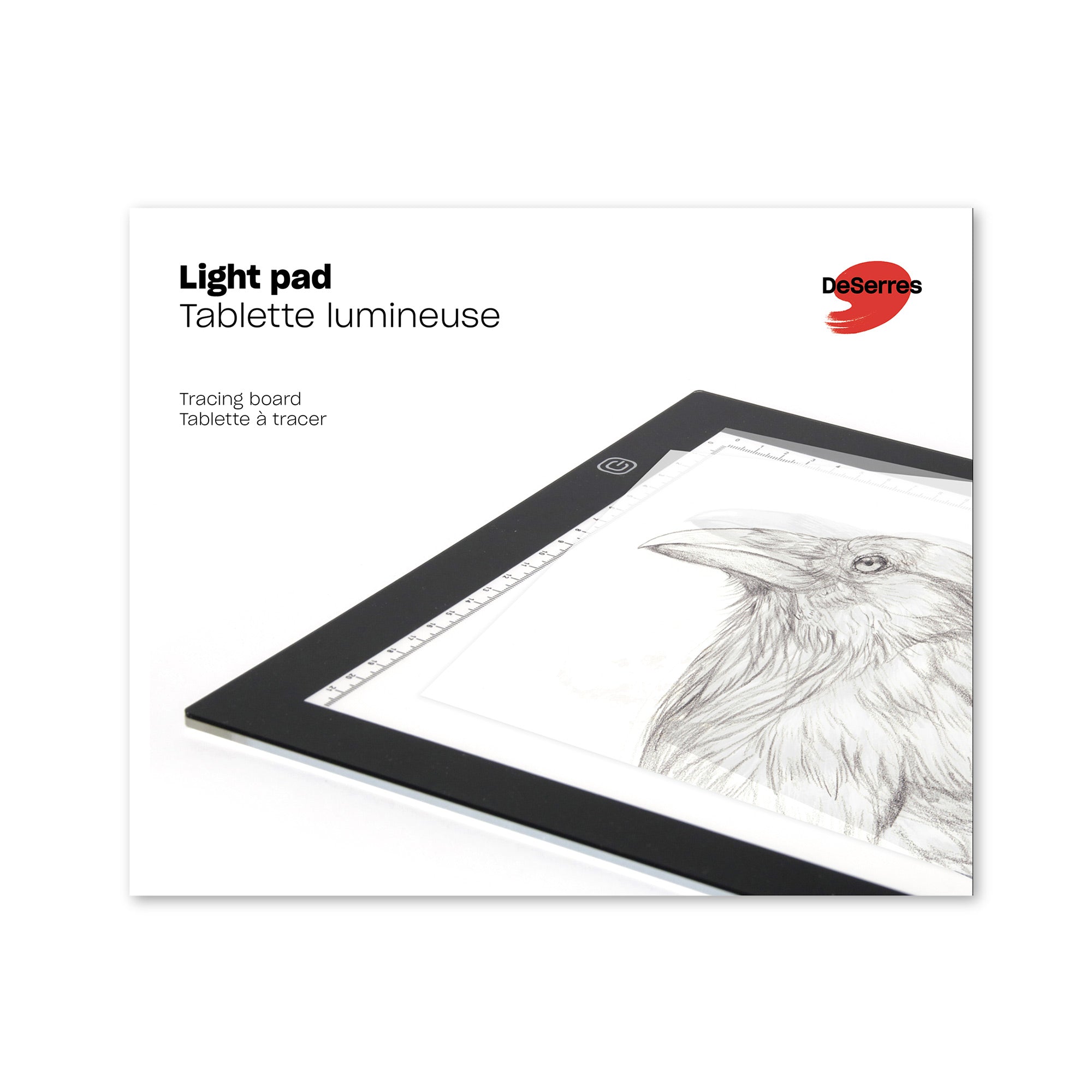 LED tablette Lumineuse à Dessin A4 Planche avec Pince