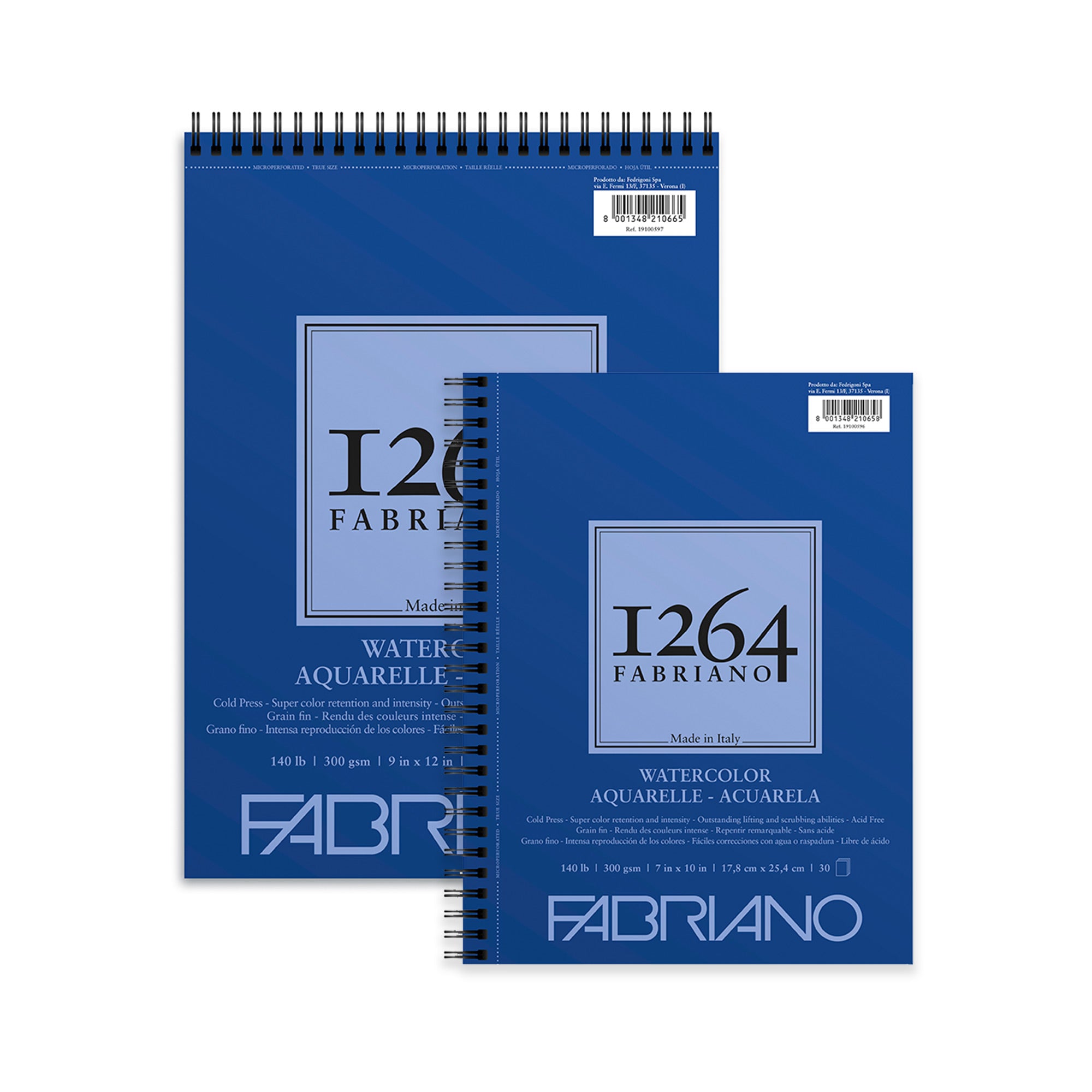 WATERCOLOR PAPER FABRIANO ARTISTICO 140 LB/300 g/m2 TRADITIONAL WHITE COLD  PRESS FR19230079