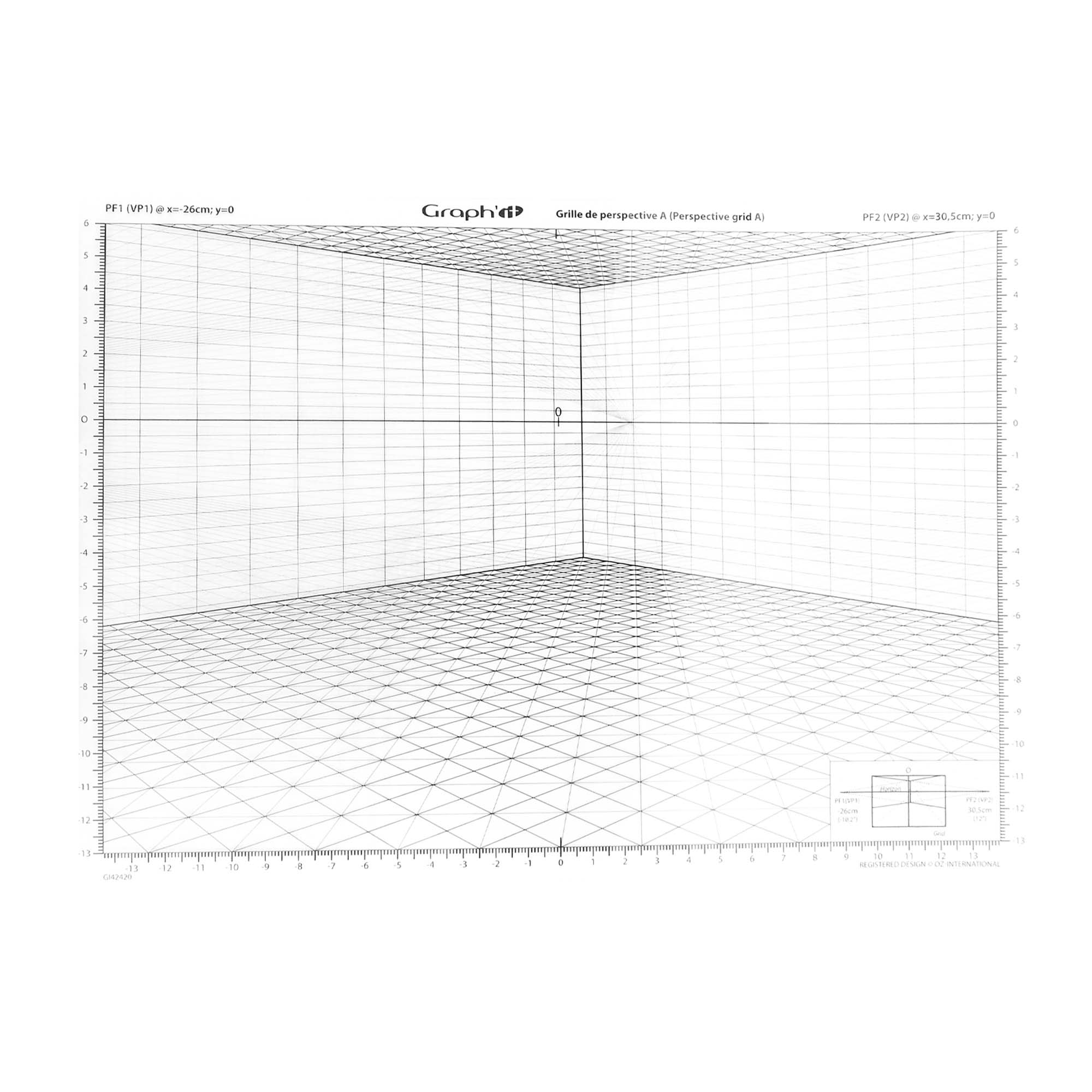 OZ INTERNATIONAL Le trace bulle GRAPH'IT, accessoire innovant pour tracer  des bulles de manga - Modèle B