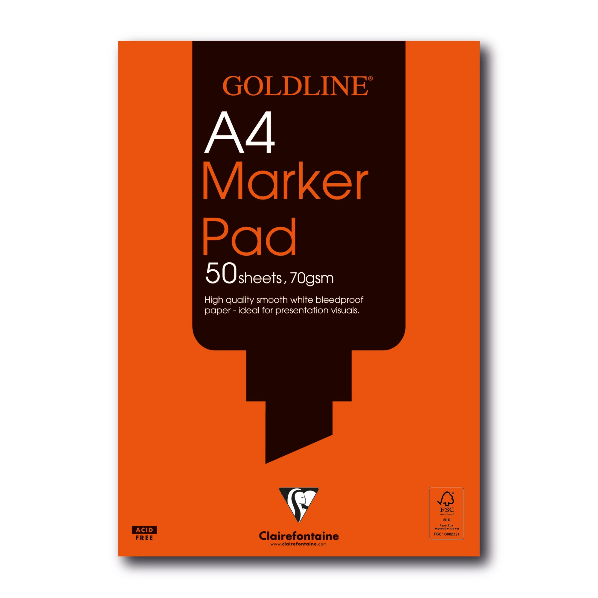 Clairefontaine carnet d´esquisse zap book, a4, 80 g/m2