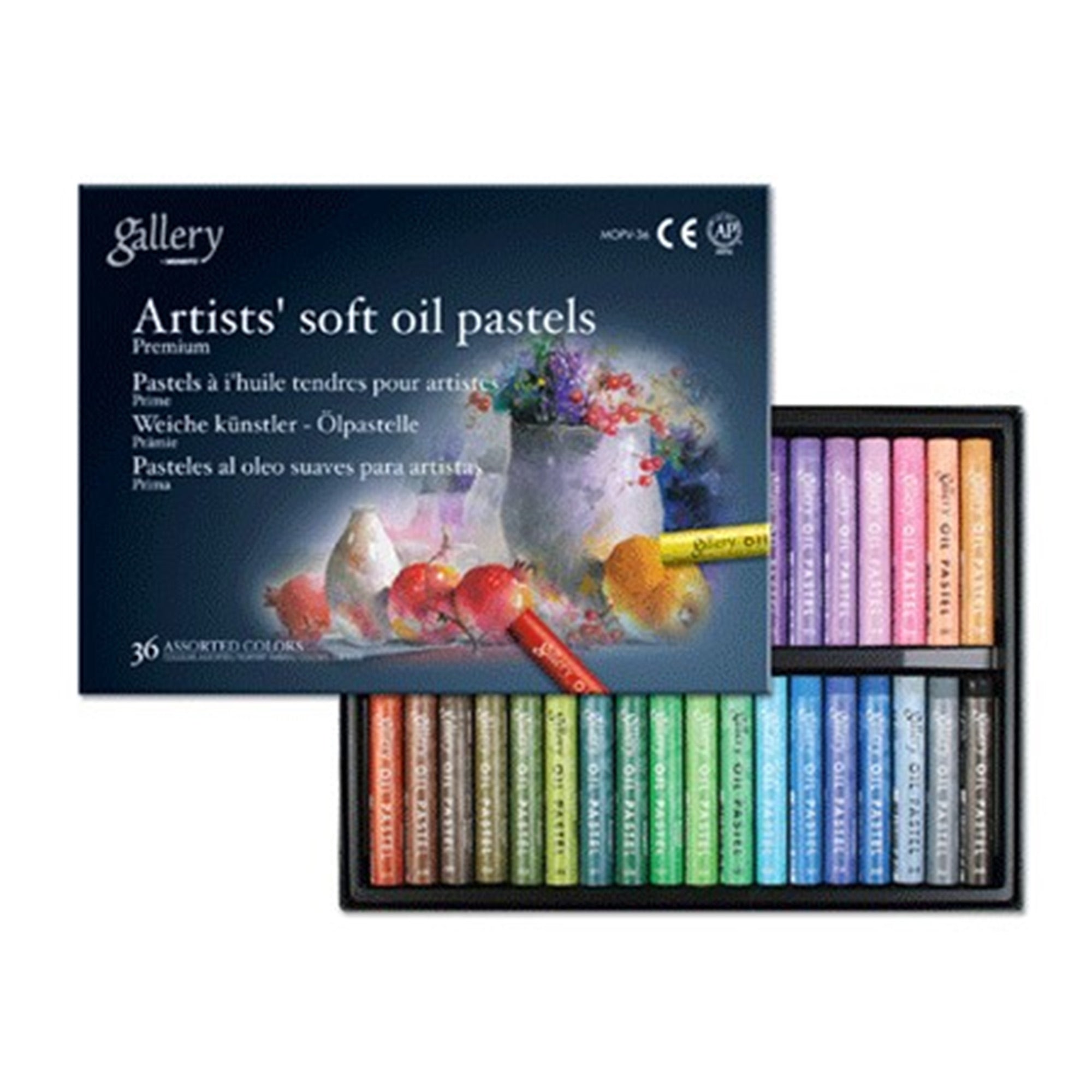Mungyo Gallery Artists' Square Soft Pastels Set of 48 w/ Strathmore Pad