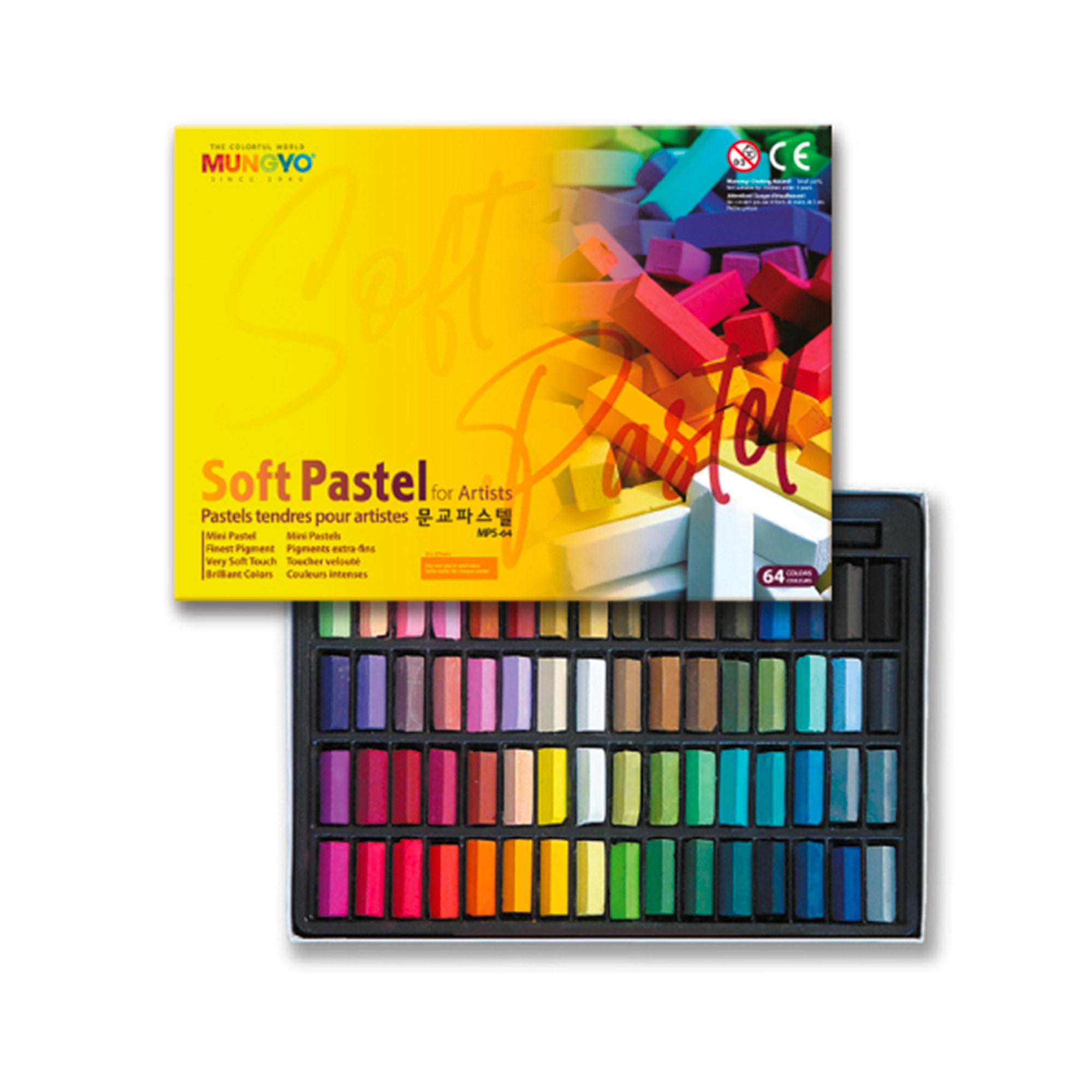 Mungyo Soft Pastel For Artists (Set of 12)