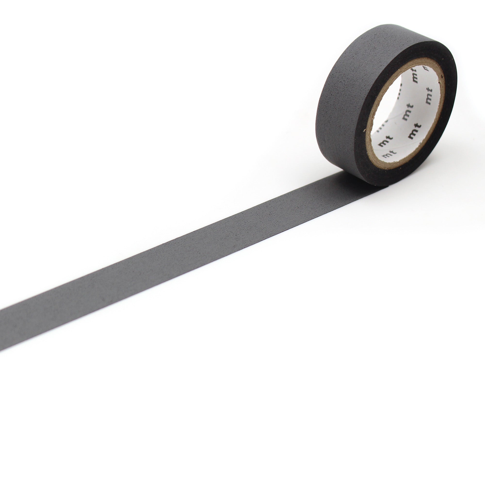 MT Washi Masking Tape Roll - Matte Black