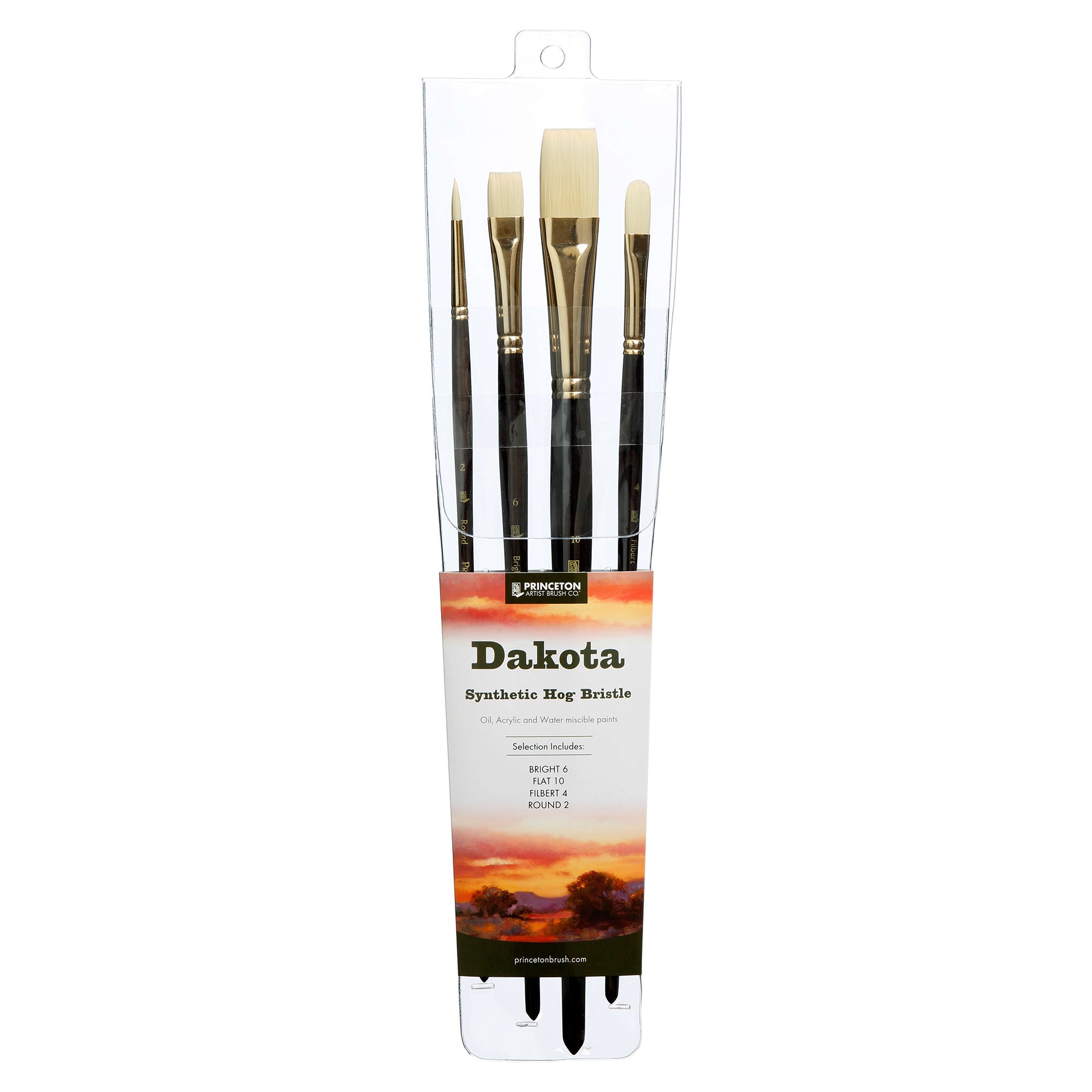 Princeton Aspen 6500 5pc Professional Paint Brushes - Princeton Acrylic  Brushes - Synthetic Oil Painting Brushes for Oil Acrylic & Gouache - Set of