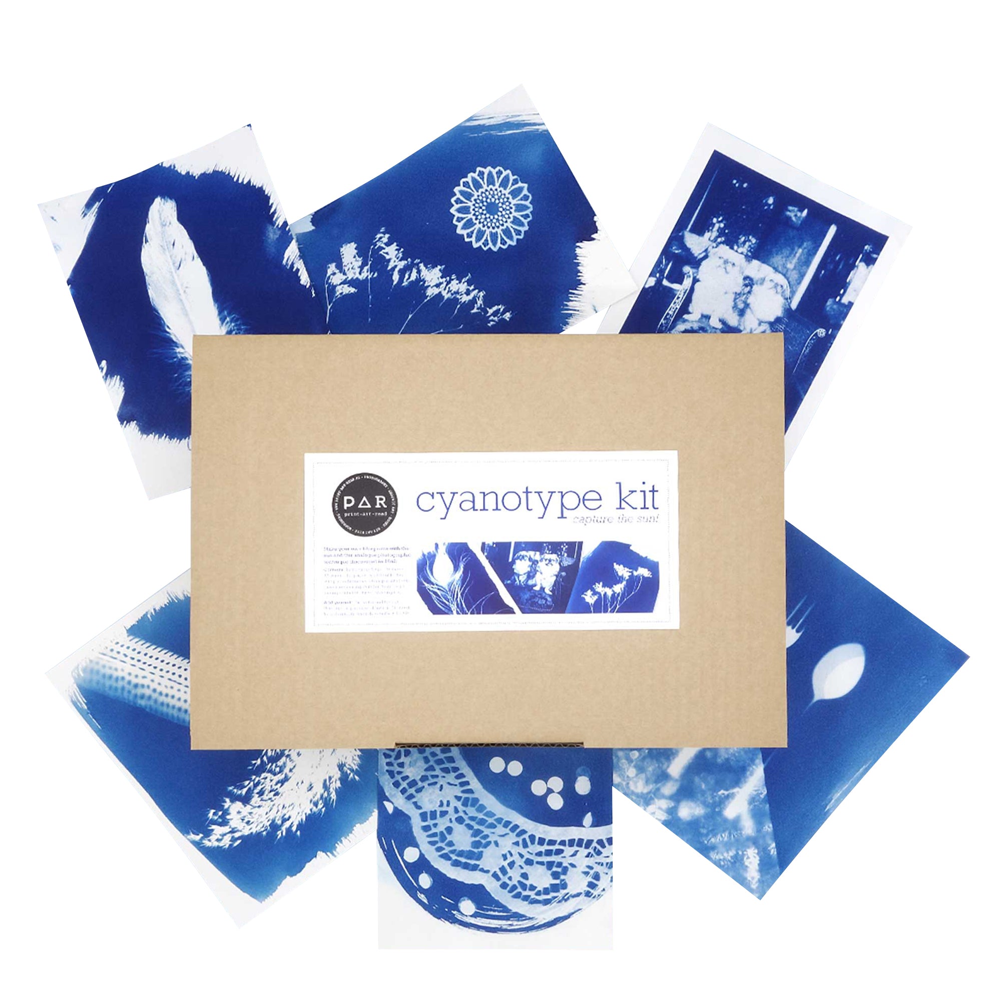 Cyanotype kit | Create cyanotype art - Paperfulshop
