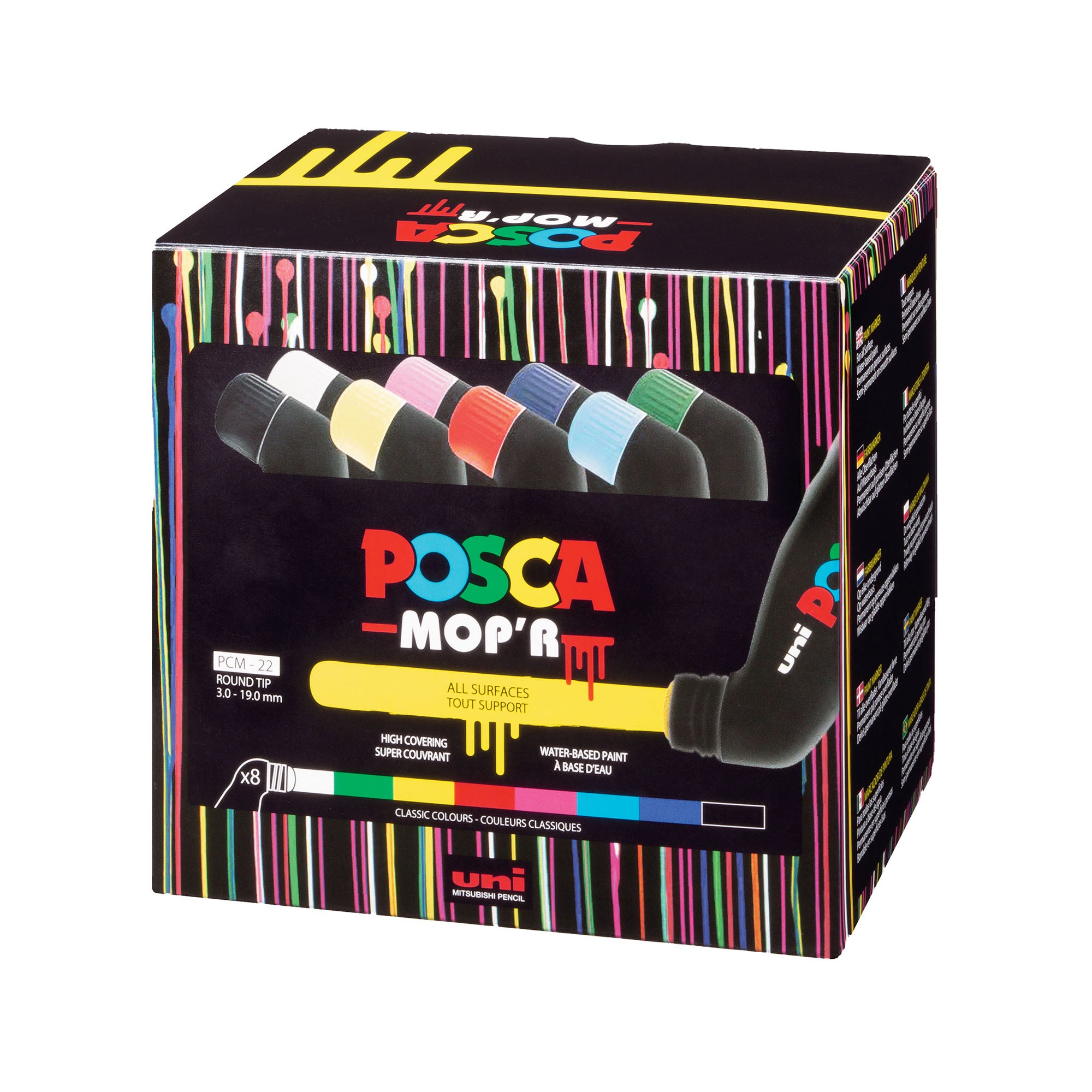 Achetez en gros Marqueur Pop, Pointe Plate, Stylos Promotionnels Pop, Pointe  De 30mm, 12 Couleurs Chine et Marqueur Pop à 0.06 USD