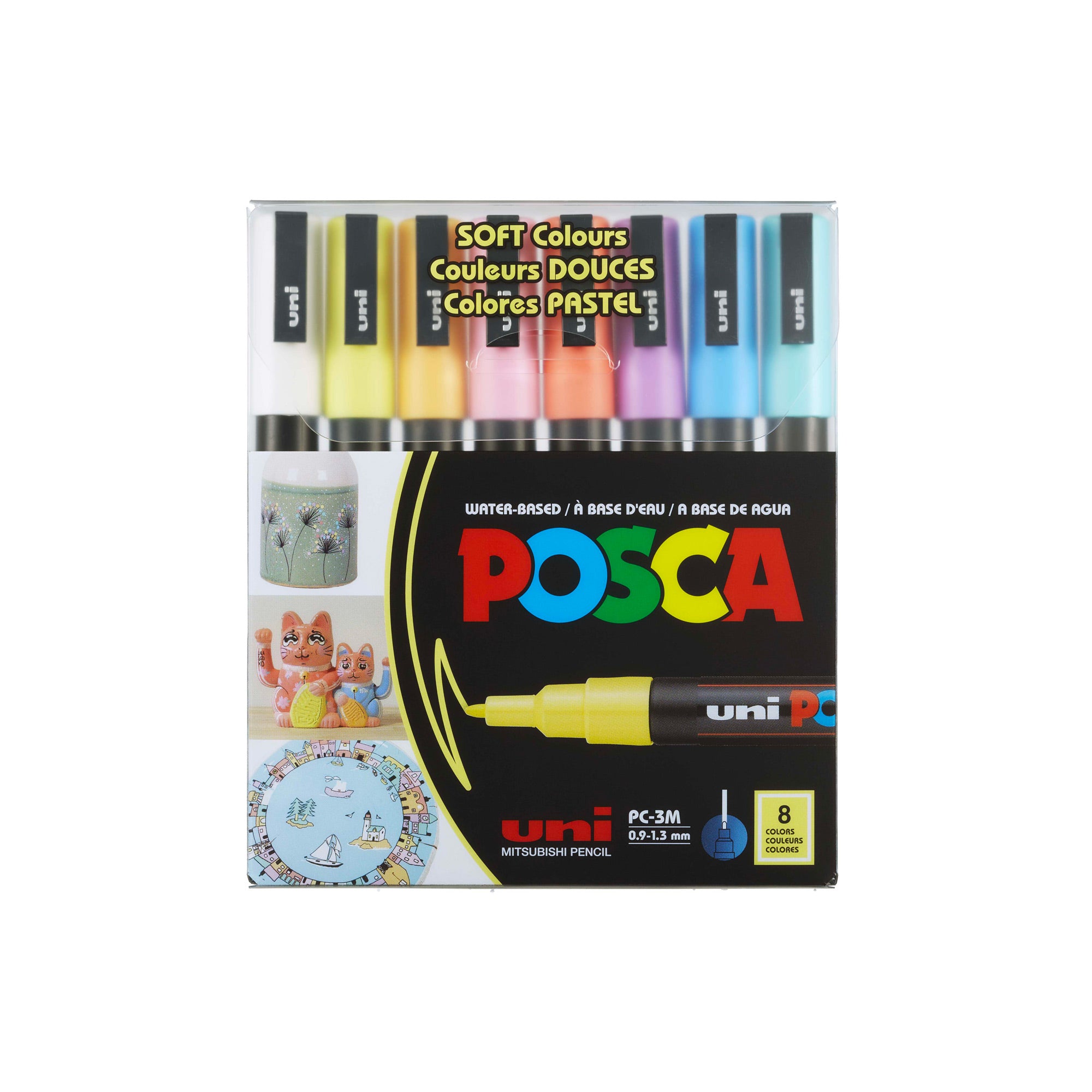 Creacorner  Marqueur posca pointe extra-fine bleu