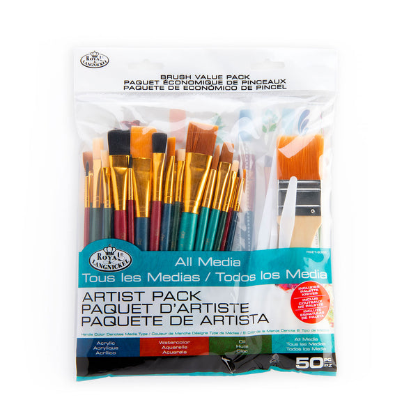 Pro Art Brush Set Multi Media W/Palette 15pc, Paint Brushes, Acrylic Paint  Brush Set, Paint Brushes Acrylic Painting, Small Paint Brushes, Paintbrush,  Acrylic Paint Brushes