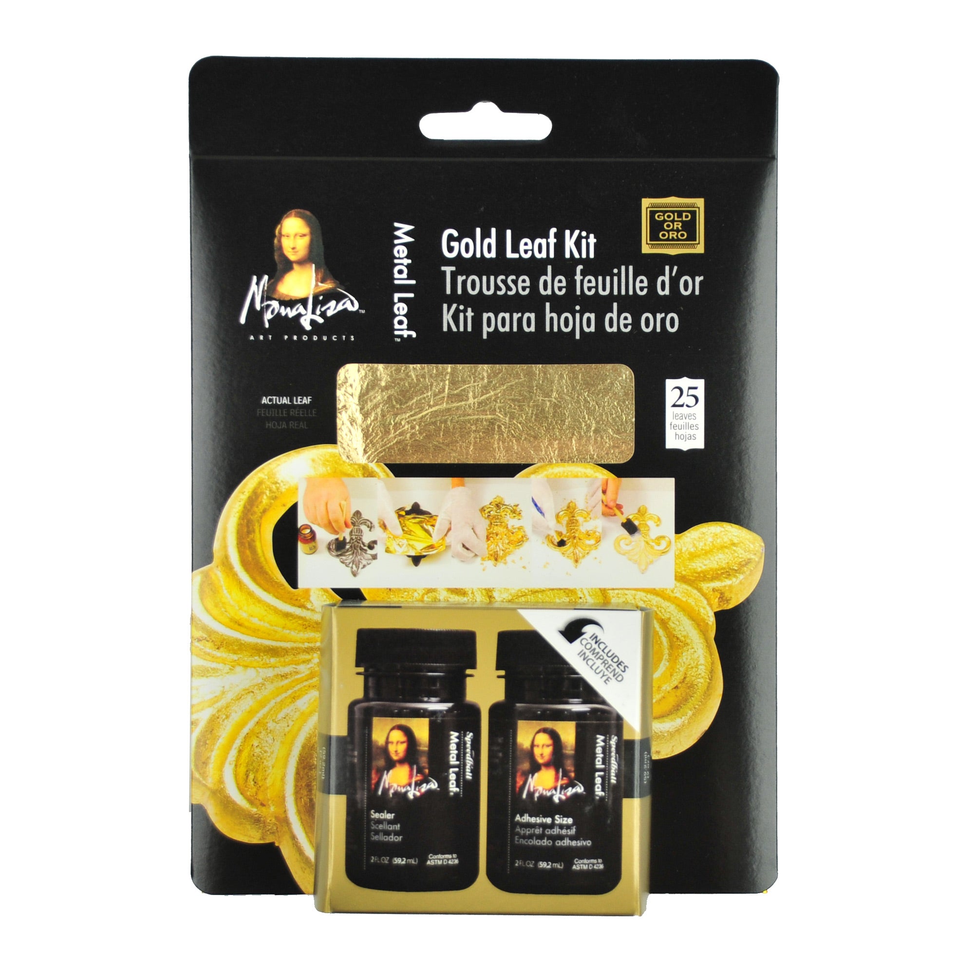 Sim gold leaf feuille d'or