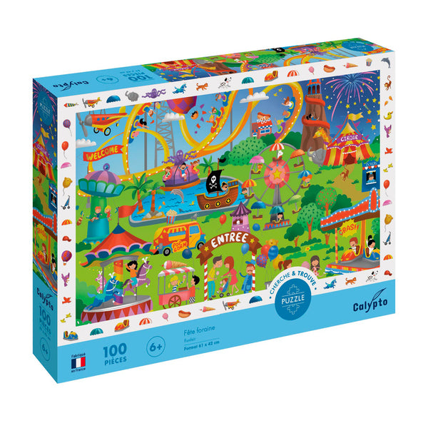 Circus and Dragons 54-Piece Puzzle Bundle - Janod Puzzles