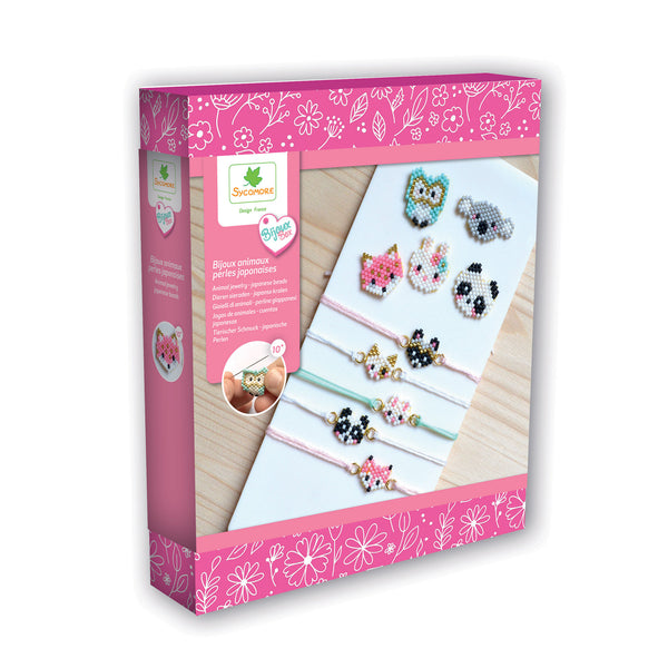 Kits de Bijoux Bricolage Perles pour Enfants,24 Types DIY Perles Set 540  Pcs Kit de