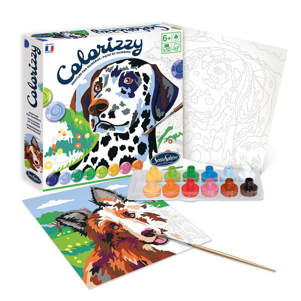 CreArt Kids Paint by Number Kit - Festive Friends