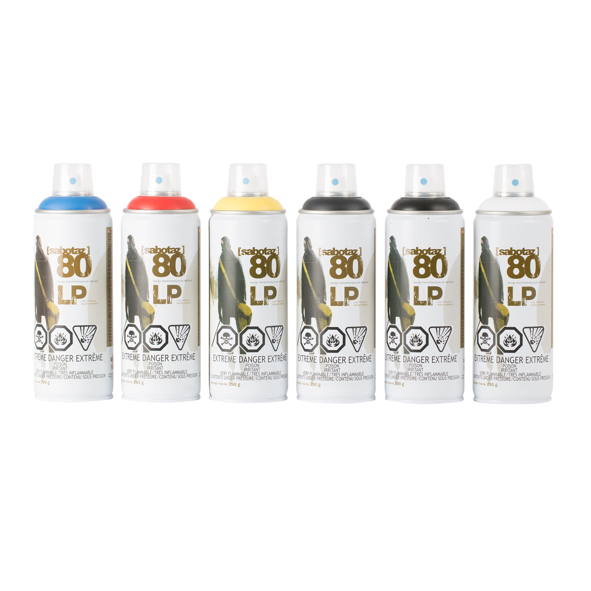 Sabotaz 80 LP Spray Paint - Lemon Yellow