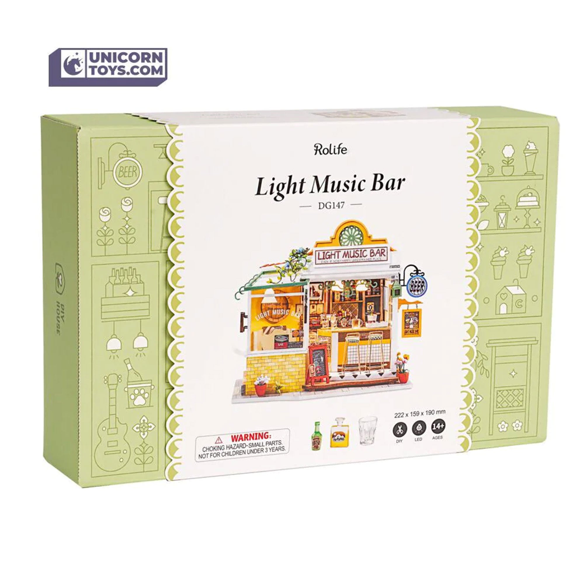 Kit de construction de serre-livres en bois à faire soi-même avec lumière  LED, puzzle 3D en bois, serre-livres artistiques, support de décoration,  kit