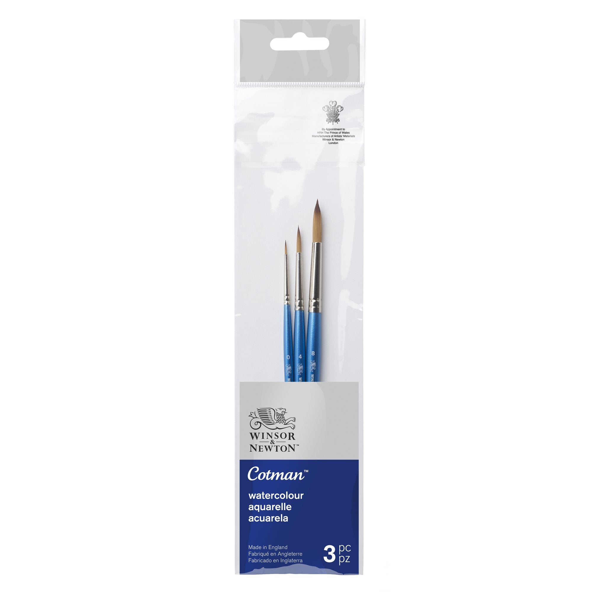 Pinceaux aquarelle Winsor & Newton série 7