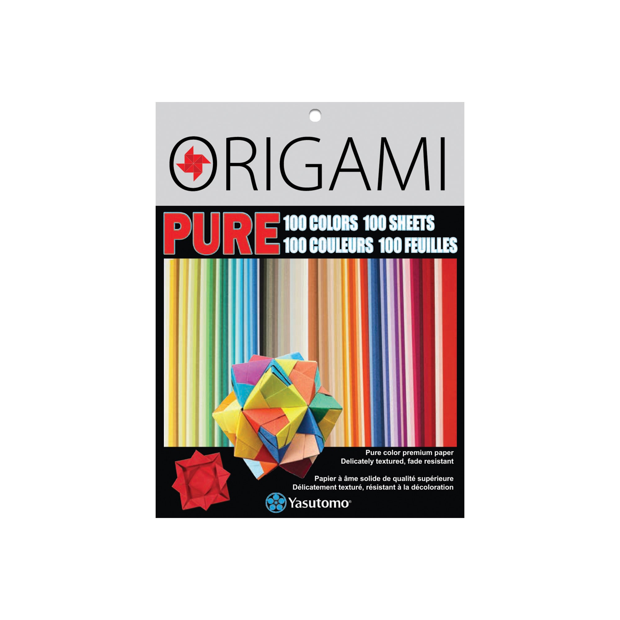 Papier Origami - Lot de 100 feuilles de 50 couleurs et 100 yeux d'animaux - Papier  pliable carré - Papier origami coloré - Papier pliable carré pour projets  artistiques et d'artisanat : : Cuisine et Maison