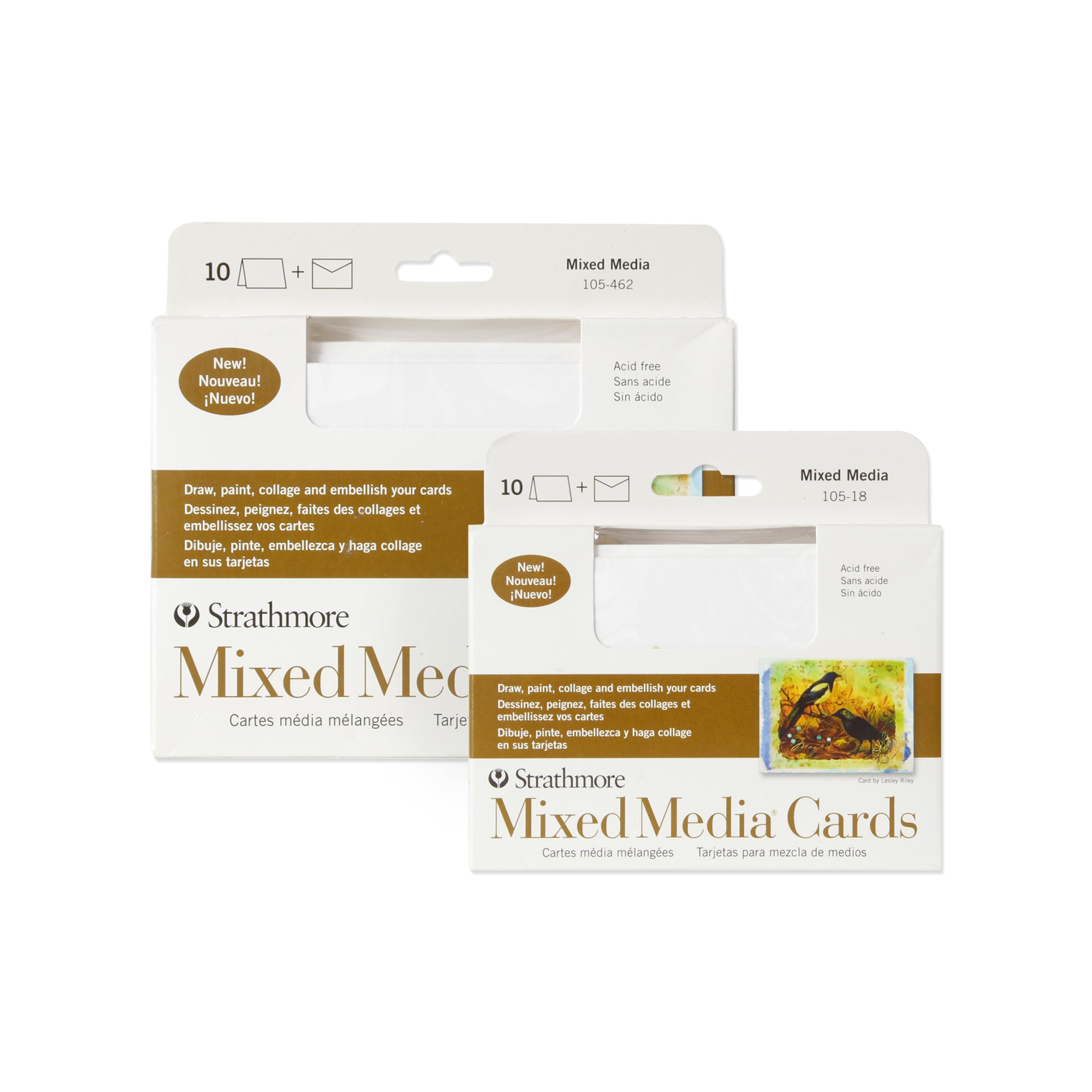 Strathmore Mixed Media Cards  50 Blank Cards & Envelopes – The Net Loft  Traditional Handcrafts