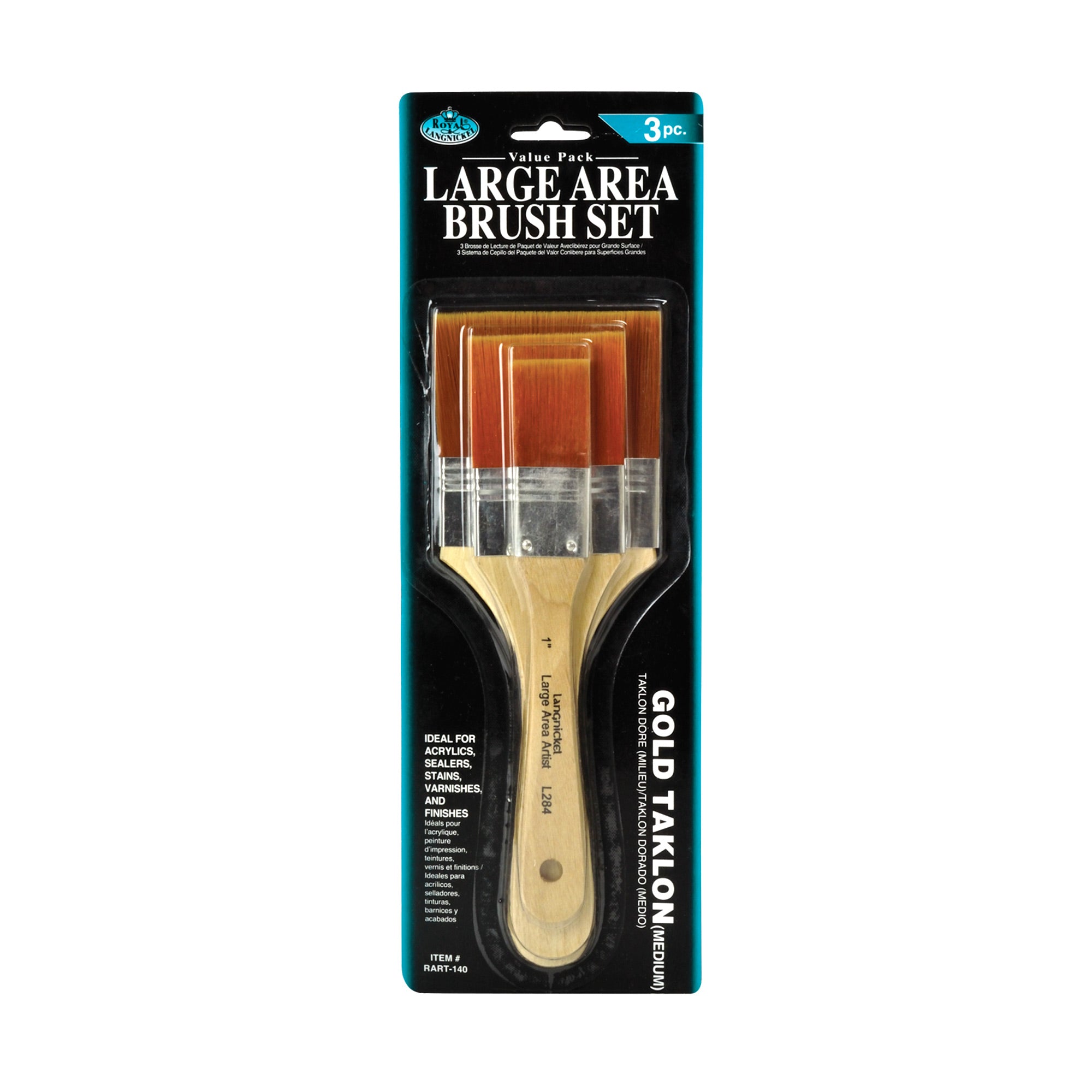 Kit Brosse Huile - Manche long – 9 brosses, pinceaux pour peinture à  l'huile - Creastore